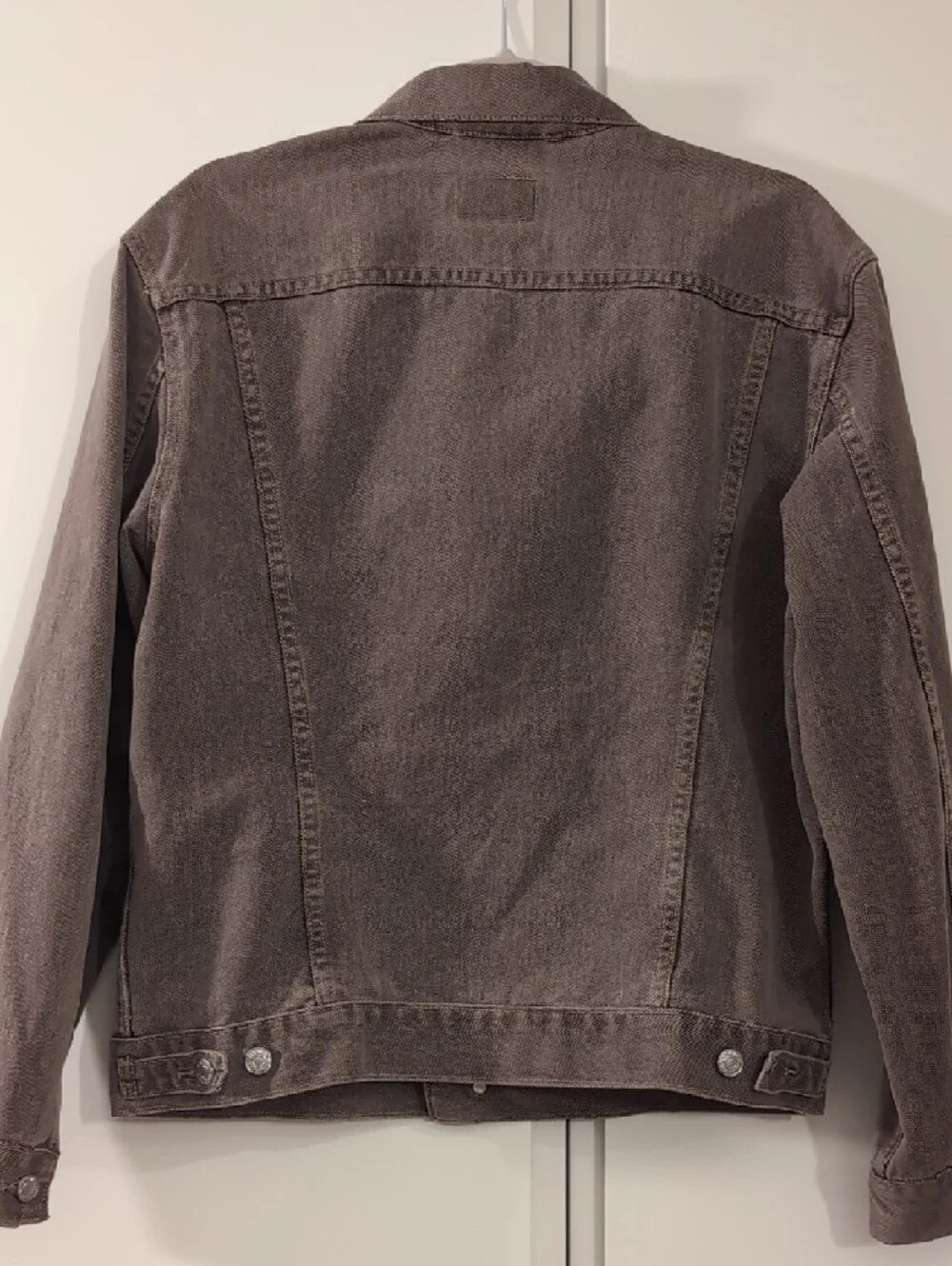 Levi's Washed Gray Denim Jacket - Picture 3 of 3